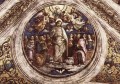 The Holy Trinity and the Apostles Renaissance Pietro Perugino